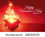 valentine background 06 | Shutterstock .eps vector #68034535