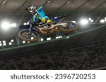 Small photo of Melbourne, Australia, 25 November, 2023. Luke Clout of Australia on the CDR Yamaha Monster Energy YAMAHA during the WSX Australian Grand Prix at Marvel Stadium
