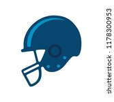 Vector American Football Helmet ...