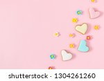 composition valentine's day.... | Shutterstock . vector #1304261260