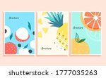concept of summer fruit in... | Shutterstock .eps vector #1777035263