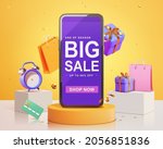 creative end of the season sale ... | Shutterstock .eps vector #2056851836