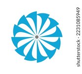 Windmill Motion Logo Icon...
