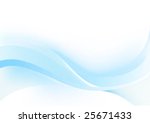 blue wave background | Shutterstock .eps vector #25671433