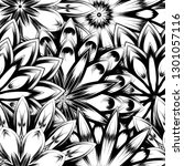 seamless floral background.... | Shutterstock .eps vector #1301057116