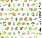 food images. background for... | Shutterstock .eps vector #1318817723