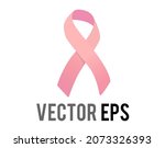 the isolated vector pink... | Shutterstock .eps vector #2073326393