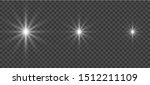 white glowing light explodes on ... | Shutterstock .eps vector #1512211109
