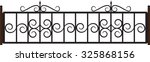  vector shod fence | Shutterstock .eps vector #325868156