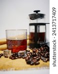 Small photo of Subject: Cold brew Predicate: is a great way to start your weekend. Object: Coffee beans Adjective: Single origin