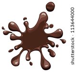 Chocolate Splash Background