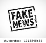 fake news rubber stamp | Shutterstock .eps vector #1315545656