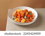 Small photo of Lychee Glazed Meatballs,sweet and sour pork
