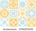 majolica ceramic tile pattern.... | Shutterstock .eps vector #1996055450