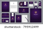 corporate identity branding... | Shutterstock .eps vector #795912499