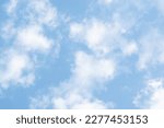 summer blue sky cloud gradient light white background.beauty bright cloud cover in the sun calm cler winter air background .spring wind

