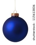 Christmas Bauble Isolated On...