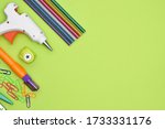 tools and stationery items for... | Shutterstock . vector #1733331176