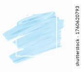 blue brush stroke paint texture ... | Shutterstock .eps vector #1760620793