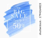 big sale up to 50  off sign... | Shutterstock .eps vector #1794264823