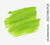 texture green acrylic paint... | Shutterstock .eps vector #2027481926