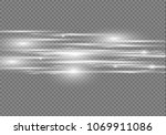 vector white special effect.... | Shutterstock .eps vector #1069911086
