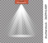 Vector Spotlight. Light Effect
