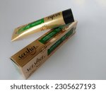Small photo of Sambas, West Kalimantan, Indonesia-May 20 2023: Toothpaste with Brand '' Sasha'' made from Natural Ingredients Miswak and Betel