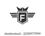 letter f logo design template ...