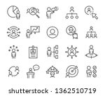 set of job search icons  such... | Shutterstock .eps vector #1362510719