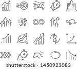 set of speed icons  such as... | Shutterstock .eps vector #1450923083