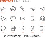 set of web icons  such as... | Shutterstock .eps vector #1488635066