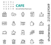 set of cafe icon  coffee  hot... | Shutterstock .eps vector #2151819349