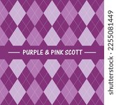 Purple Pink Scott Pattern ...