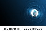 3d protected guard shield... | Shutterstock .eps vector #2103450293