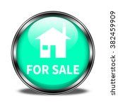 for sale button isolated | Shutterstock . vector #382459909
