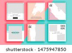 set of sale banner template... | Shutterstock .eps vector #1475947850