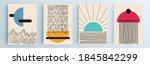 modern abstract covers set ... | Shutterstock .eps vector #1845842299