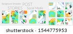 creative backgrounds for social ... | Shutterstock .eps vector #1544775953