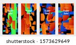 abstract stories templates with ... | Shutterstock .eps vector #1573629649