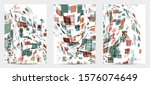 square pixel multicolored... | Shutterstock .eps vector #1576074649