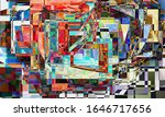 abstract vector wallpaper.... | Shutterstock .eps vector #1646717656