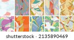 abstract vector seamless... | Shutterstock .eps vector #2135890469