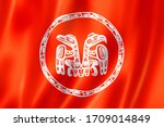 haida people ethnic flag ... | Shutterstock . vector #1709014849