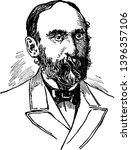 nelson dingley 1832 to 1899 he... | Shutterstock .eps vector #1396357106