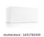realistic cardboard packaging... | Shutterstock .eps vector #1651782430
