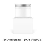 blank package jar with box... | Shutterstock .eps vector #1975790936