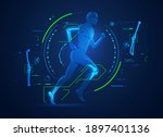 concept of orthopedic... | Shutterstock .eps vector #1897401136