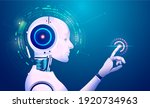 concept of machine learning... | Shutterstock .eps vector #1920734963