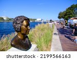 Line Of Busts On The Tampa...
